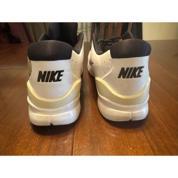 Nike Hyperdunk 2009 White Black Basketball Shoes‎ Size 17 (395469-104) - Picture 4 of 8